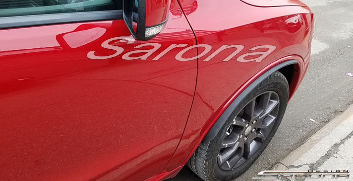 Custom Dodge Durango  SUV/SAV/Crossover Fender Flares (2011 - 2025) - $299.00 (Part #DG-006-FF)